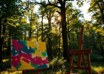 how nature inspires art