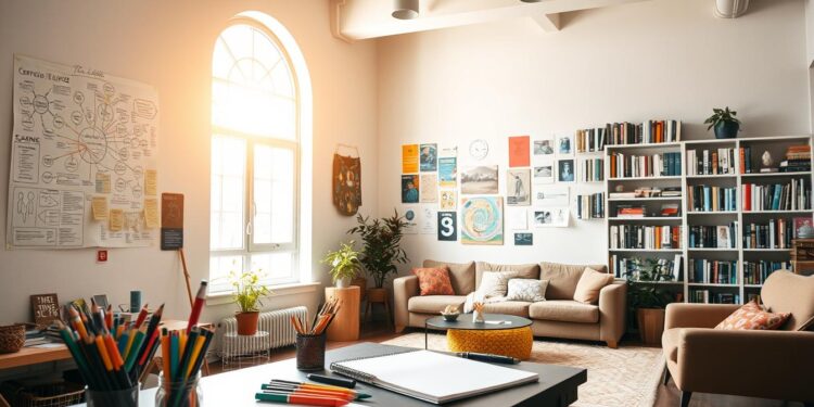 how to get in a creative mindset