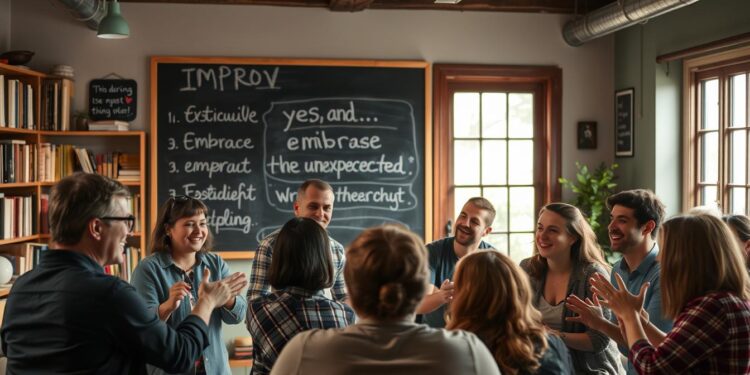 learning creativity from improv actors