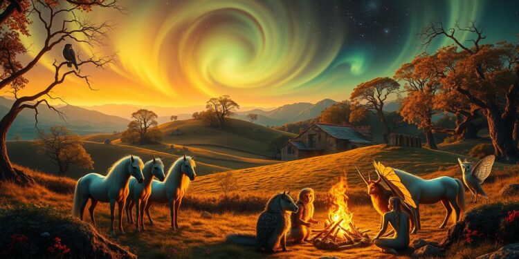 short fantasy tales that feel like myths